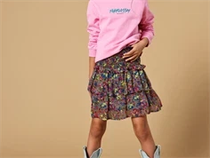 Kids ONLY december sky/ranch romance smock nederdel